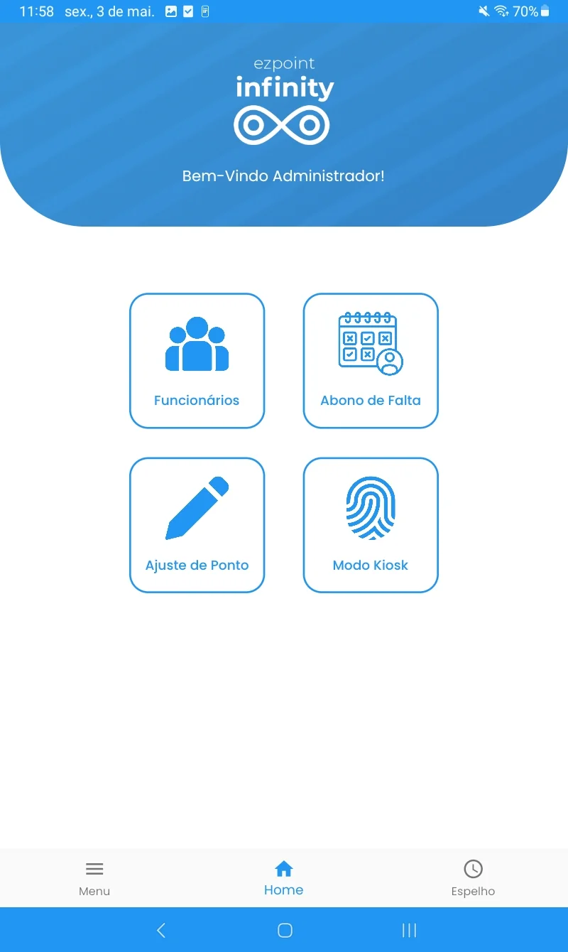 EzPoint Infinity: Aplicativo de Registro de Ponto