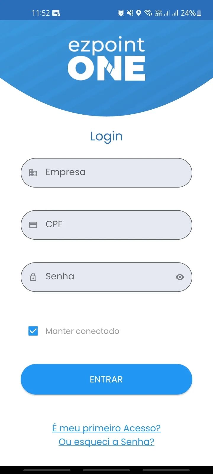 EzPoint One: Aplicativo de Registro de Ponto